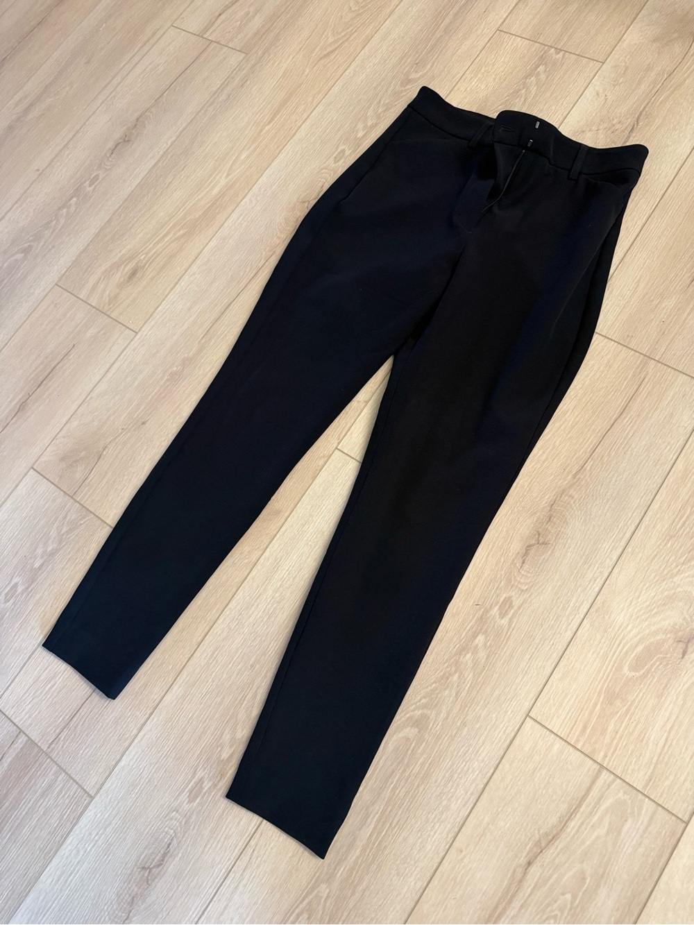 Women’s Black Tapered Dress Pants